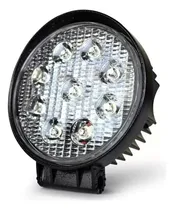 Comprar Faro Led 27w 9 Led Redondo Disipador Grande Agro Cuatri 4x4