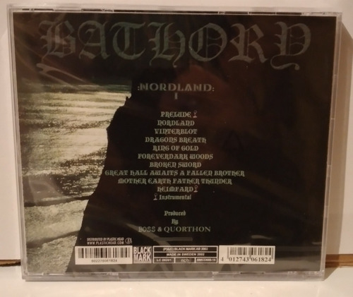Bathory Nordland CD