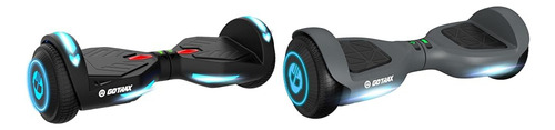 Aeropatineta Nova Y Hoverboard Edge Con Ruedas Led 6.5 Pulga Negro