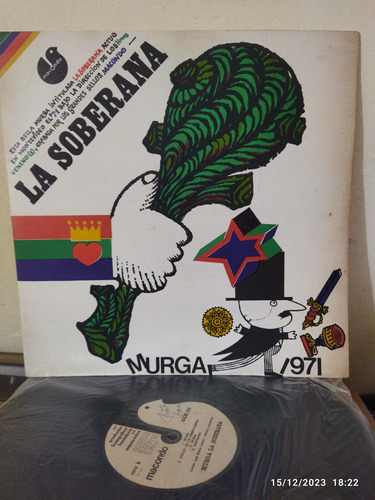 La Soberana Murga Disco De Vinilo Lp Carnaval 