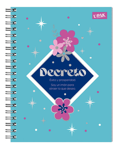 Cuaderno Profesional Upak Yo Decreto Raya 100 Hojas Color Rosa