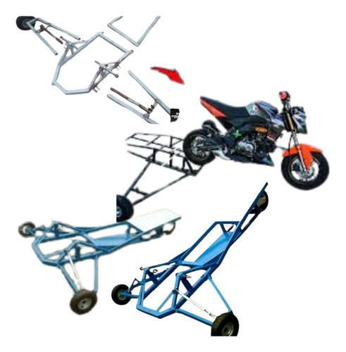 Projeto Carrinho Para Empinar Moto Aparelho Para Grau