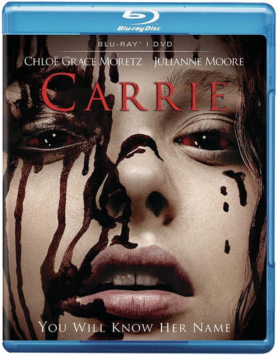 Carrie 2013 Chloe Grace Moretz Pelicula Blu-ray