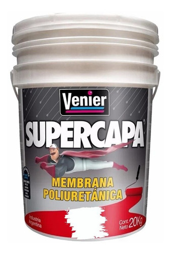 Supercapa Membrana Impermeabilizante X 20kg Venier