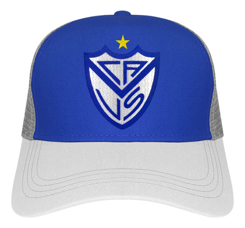 Gorra Trucker Premium Vélez Sarsfield Escudo