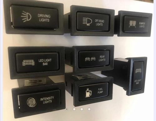 Switch Botón Pa Luces Barras Led Toyota Machito Autana Meru