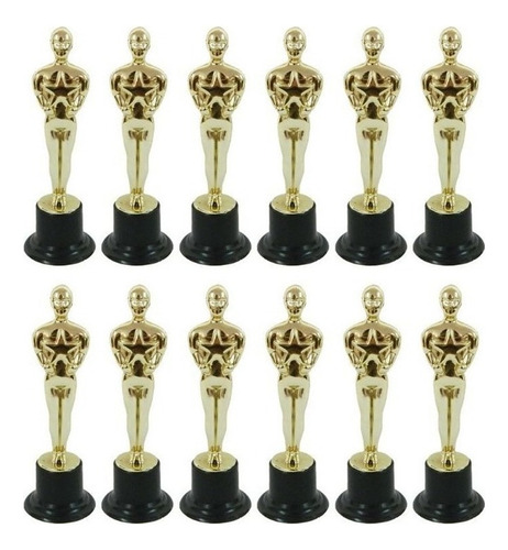 12 Pieces Oscar Estatuilla Mold Recompensa A Los Ganadores M