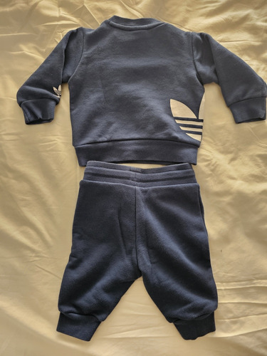 Conjunto Adidas Originals Bebe 3 A 6 Meses Importado Perfect Azul Marino 3-6 M (Usado)