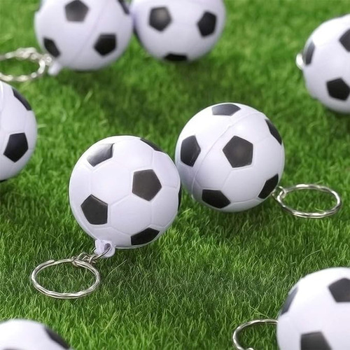 Laa Llaveros De Balón De Fútbol Antiestrés Apachurrables
