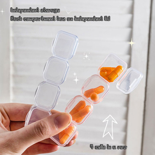 Caja De Almacenamiento De Joyas Transparente Para Ensamblaje