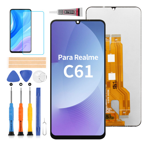 Zc Compatible Srjtek Para Realme C61 Rmx3939 Pantalla