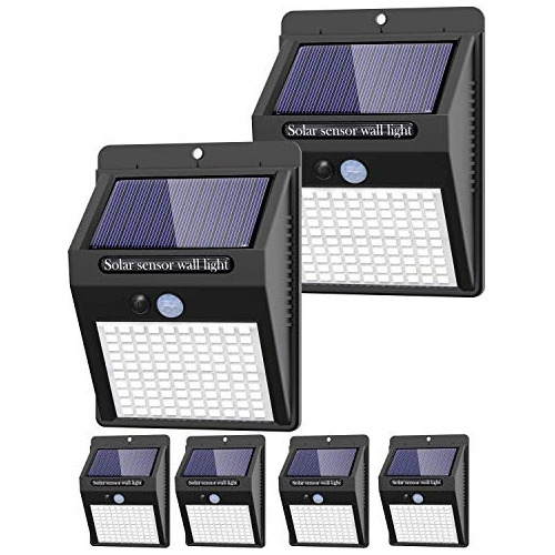 Lámpara Solar Paquete De 6 Luces Solares 3 Modos Led