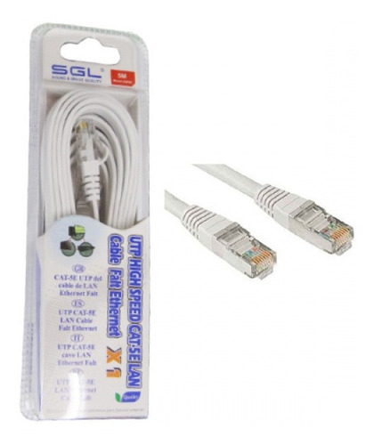 Cable De Red Ethernet Rj45 Premium 20 Metros 