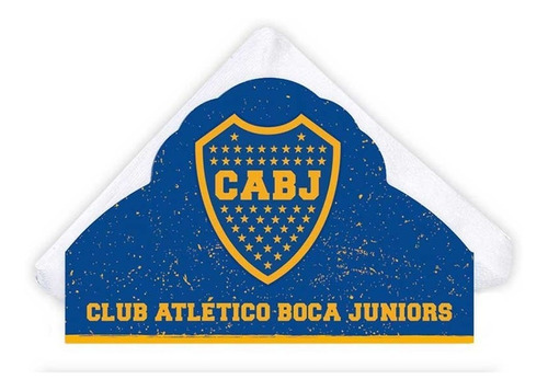 Servilletero De Cartón Boca Junior 15 Servilletas X 2 U.