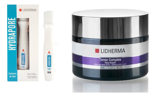 Kit Tense Complex Face Cream +hydrapore Cont D Ojos Lidherma