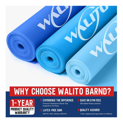 Bandas De Resistencia De Walito Para Hacer Ejercicio, Bandas