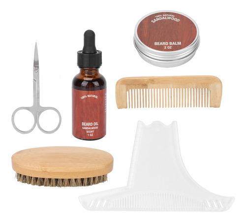 Kit De Cuidado De Barba Para Hombre, Kit De Cuidado De Creci