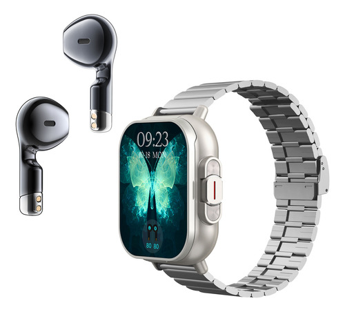 Reloj Inteligente Con Auriculares Bluetooth Call Para Androi