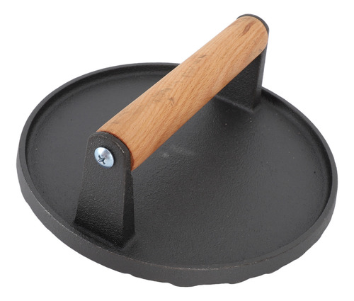 Madera Prensada De Tocino De Hierro Fundido Steak Weight