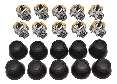10x Joystick Magnético Hall Effect Dualsense Ps5 + Tapas Hall Effect (Reacondicionado)