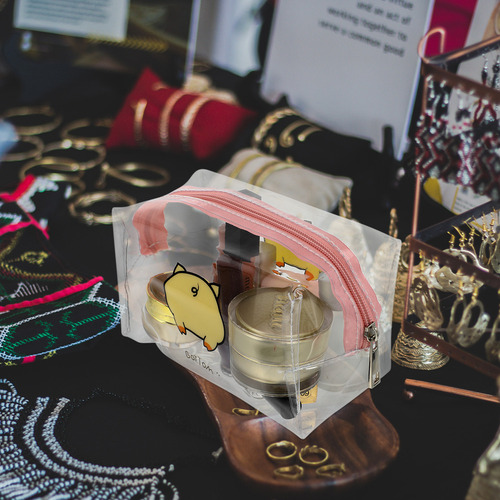 Preciosa Bolsa De Almacenamiento De Maquillaje Y Neceser