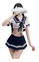 Comprar Lenceria Erotica Sexy Colegiala Japonesa Babydoll Mujer