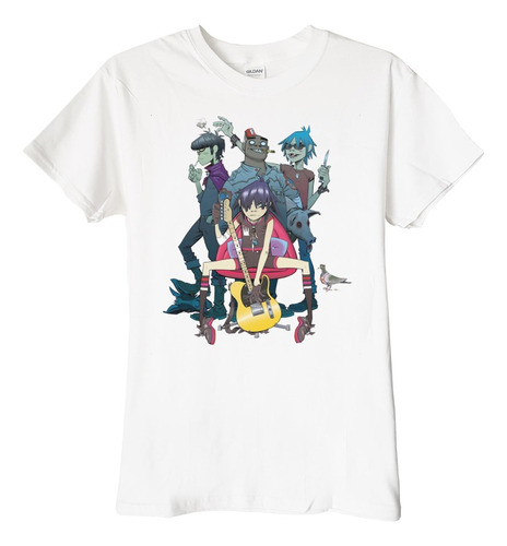 Polera Gorillaz Pig Rock Abominatron