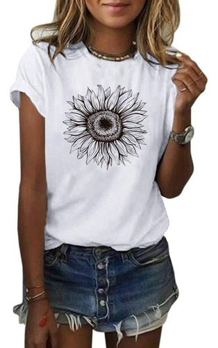 Camiseta De Moda Para Mujer, Calidad Sudadera Playera Mujer