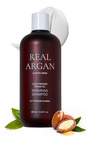 Champú Reparador De Argán Real Verde Clasificado ' Champú Fo