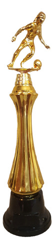  Trofeo Plástico Futbol Femenino Football Oro 26cm Souvenir