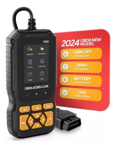 Obd2 Profesional Scanner Para Auto 35901 Códigos Avería