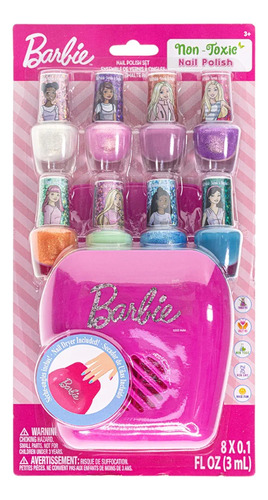 Pinturas De Uñas, Esmaltes Niñas Muñeca Barbie Secadora 2m 