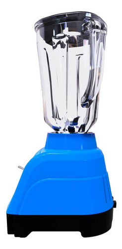Licuadora 750w Vidrio 2l Tradicional 2vel Bosstech B2 Azul