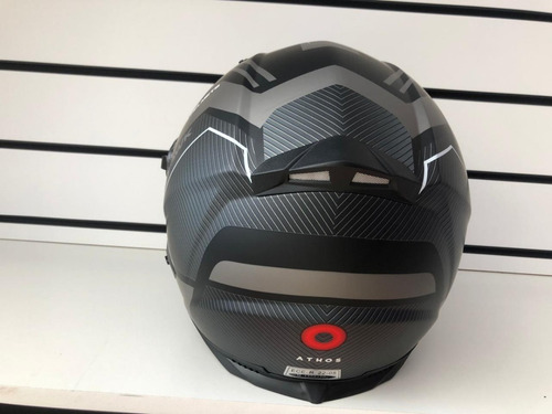 Imagen 4 de 5 de Casco Athos Helmets Action Condor - Integral Negro Mate