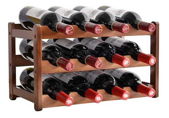 Kingrack Estante de vino montado en la pared soporte para botellas de champán soporte para vino rústico colgante estante de vino de metal y madera con soporte de vidrio y almacenamiento de corcho 