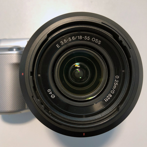 Câmera Sony Semi-profissional Nex-f3k/s Com 8168 Clicks