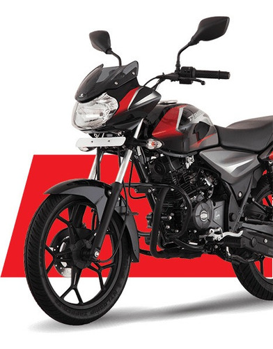 Bajaj Discover 125 Frenos Cbs Roja. 2021