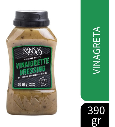 Salsa Vinagreta Kansas Premium Dressing 390g