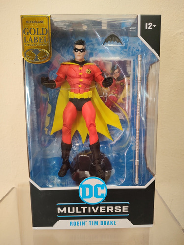 Dc Multiverse Mcfarlane Robin Tim Drake Gold Label (nuevo)