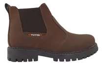 Comprar Botin Botas Niño Resorte Vaquera Casual Yuyin 24571 Cafe