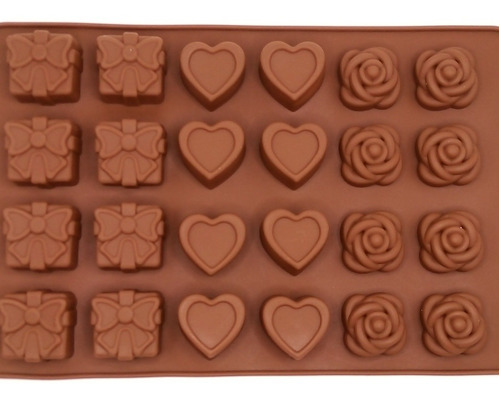 Moldes Para Bombones De Chocolate De Regalo, Corazón  