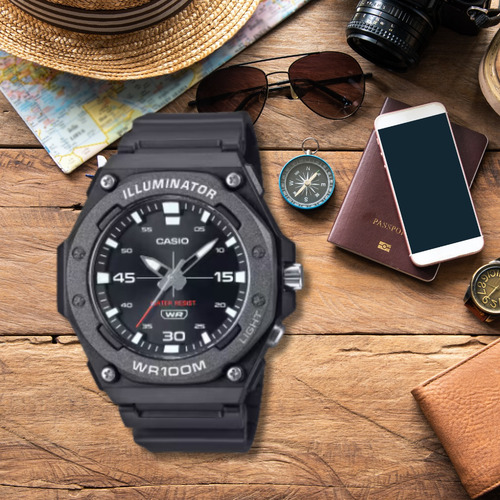 Reloj Casio Hombre Mw-620h Resistente Al Agua 100m Colores