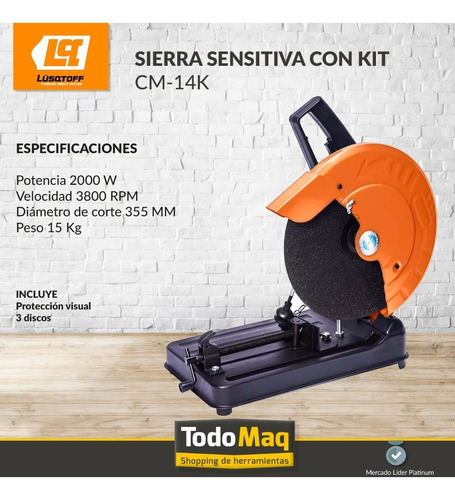 Imagen 7 de 9 de Taladro De Banco 13mm + Sensitiva 355mm + Amoladora Bco