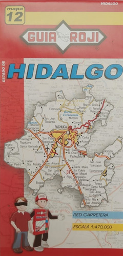 Mapa Estado De Hidalgo Guia Roji