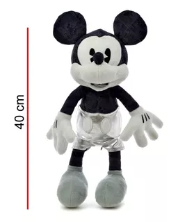 Peluche Mickey 100 Años 40cm- Orig. Phi Phi Toys