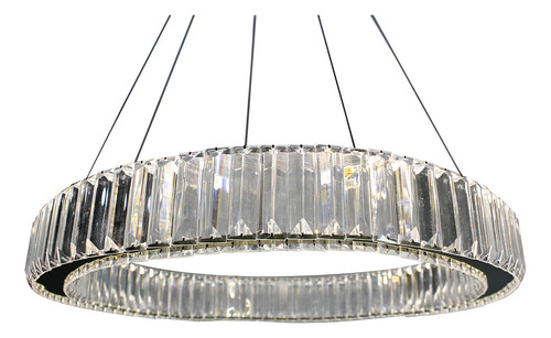 Lampara Colgante Candil Circular 60cm 50w Color Blanco