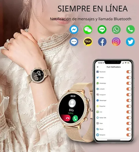 Reloj para llamadas y mensajes hotsell