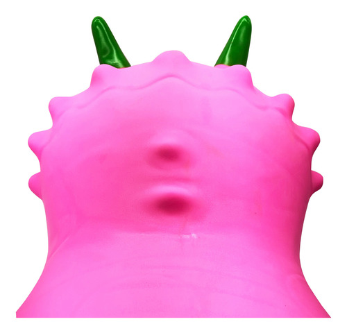 Montable Brincolin Inflable Para Niños Dinosaurio Rosa