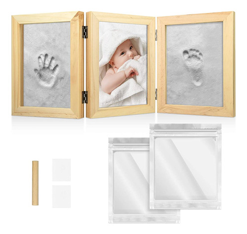 Navaris Baby Handprint And Footprint Kit - Set De Recuerdos 