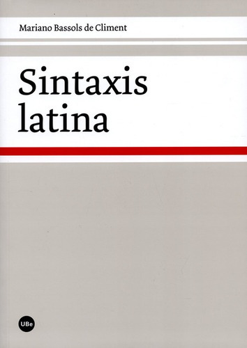 Libro Sintaxis Latina
